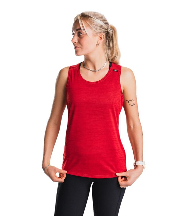 Fusion Womens C3 Singlet Red