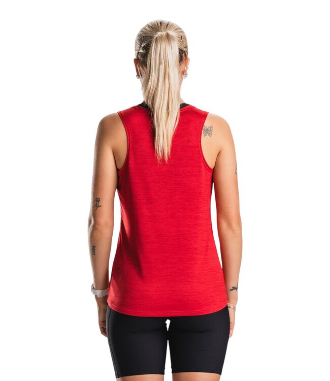 Fusion Womens C3 Singlet Red