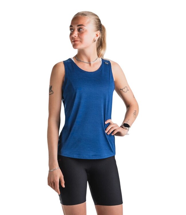 Fusion Womens C3 Singlet Night Blue