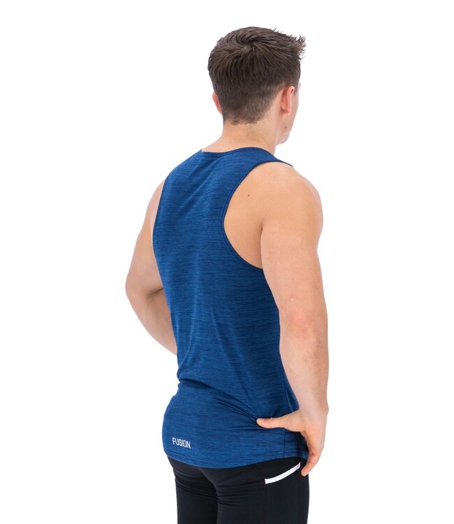 Fusion Mens C3 Singlet Night Blue