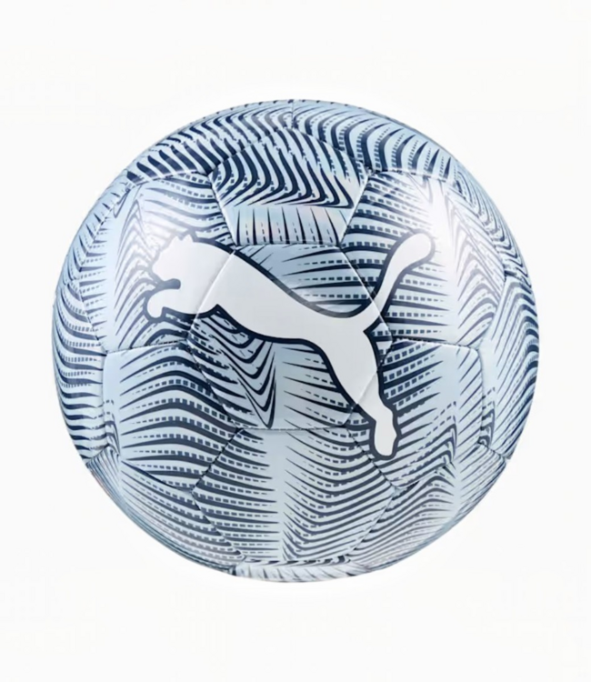 Puma FINAL Graphic bal Icy Blue-Persian Blue maat 5