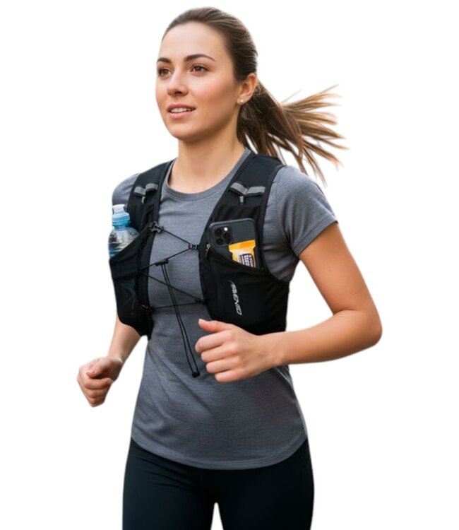 Avento Hardloopvest Hydration zwart