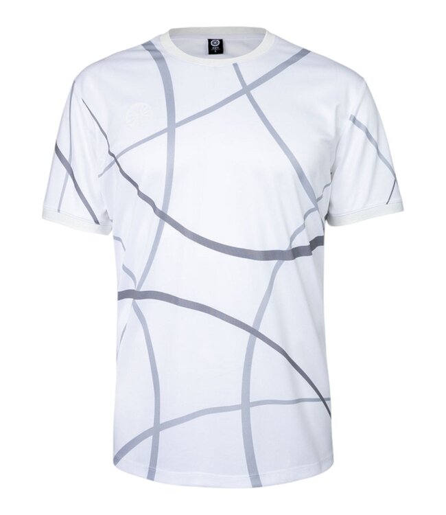 Indian maharadja Men Pique Smash Tee Grey-Print
