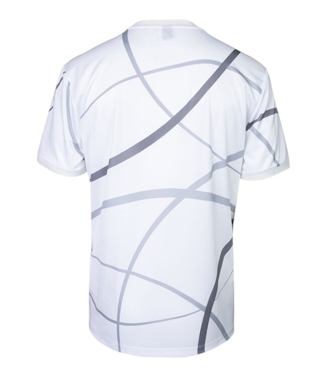 Indian maharadja Men Pique Smash Tee Grey-Print