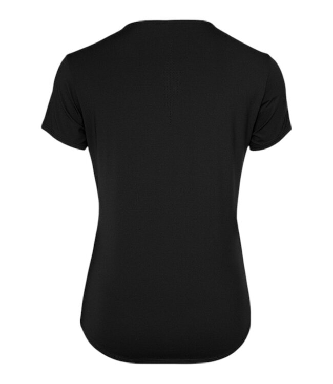 Indian maharadja Women Breeze Tee Round Neck Black