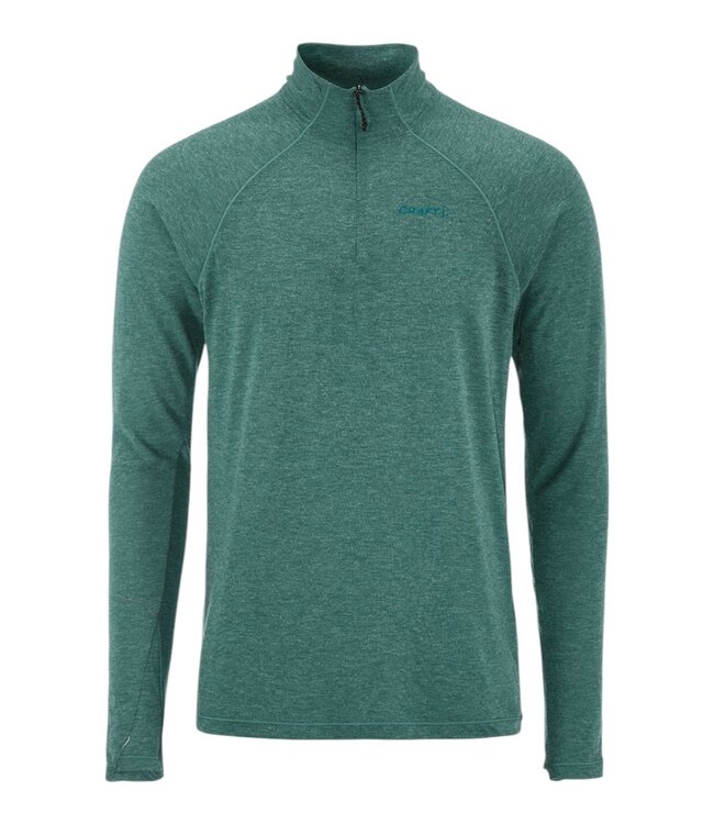 Craft Wool LS Tee M Peridot/Melange