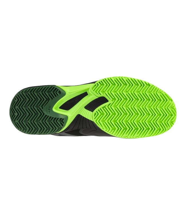Mizuno Wave Exceed Court Padel Black/Foliage Green/Glowing Apple
