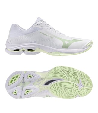 Mizuno Wave Lightning Pro White/Aqua Gray/Ambrosia