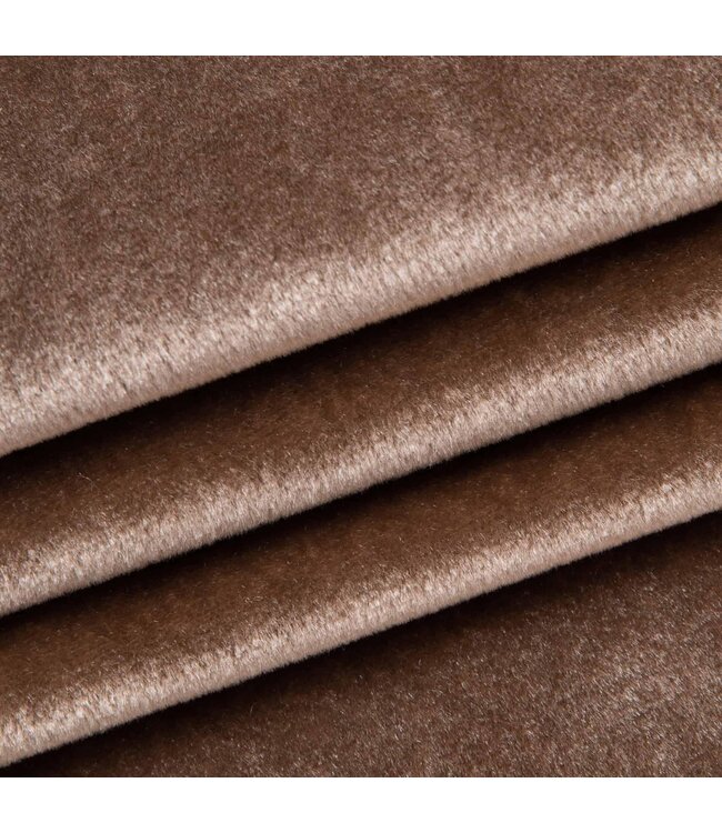 BLADI Velours, velvet Tiffany glans - bruin
