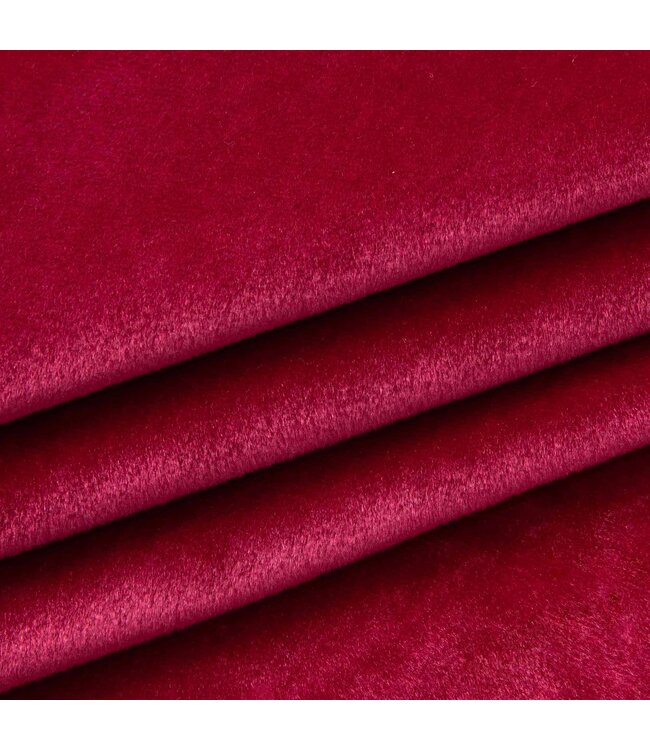 BLADI Velours, velvet Tiffany glans - rood