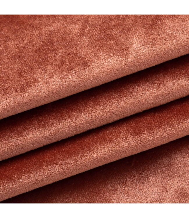 BLADI Velours, velvet Tiffany glans - brique