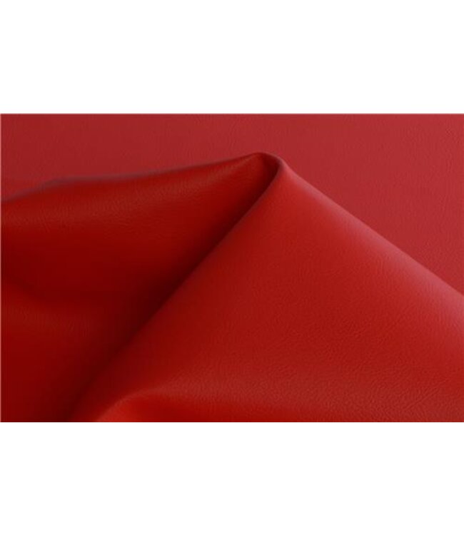 BLADI Kunstleer skai AMALFI - rood