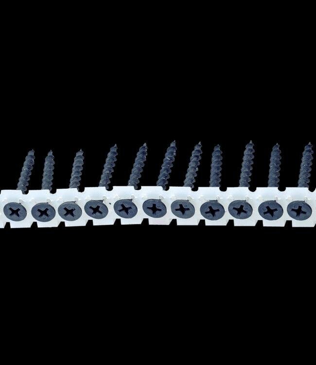 Eigen merk gipsplaatschroef op strip 3,9x35  (grove) 1000 stuks
