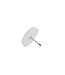 Verlofix Viltnagel, nylon wit met nagel diameter 20 mm per 4 stuks