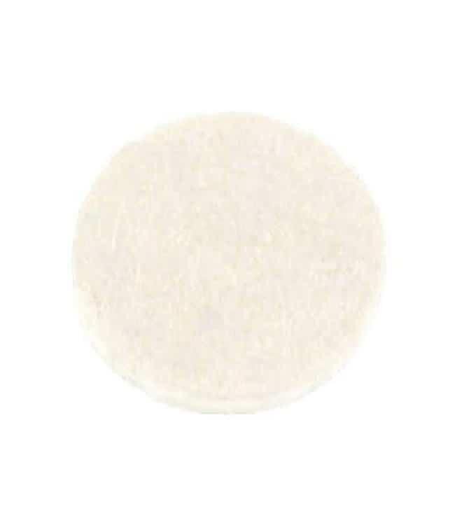 Verlofix Anti-krasvilt, zelfklevend wit ø18 mm per 16 stuks