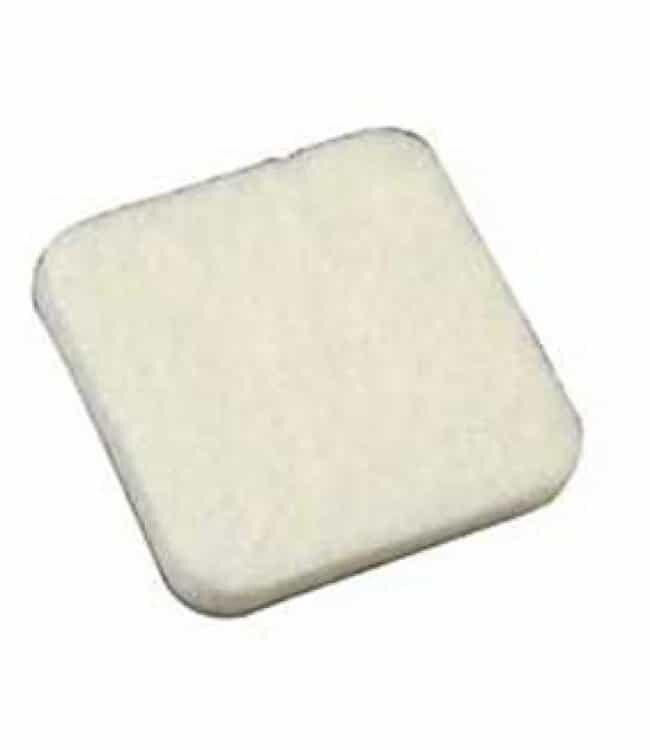 Verlofix Anti-krasvilt, zelfklevend bruin 25 x 25 mm per 9 stuks