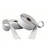 vendor-unknown Klittenband, wit haak en lus rol 20 mm x 25 m