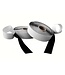 vendor-unknown Klittenband, zwart haak en lus rol 20 mm x 25 m