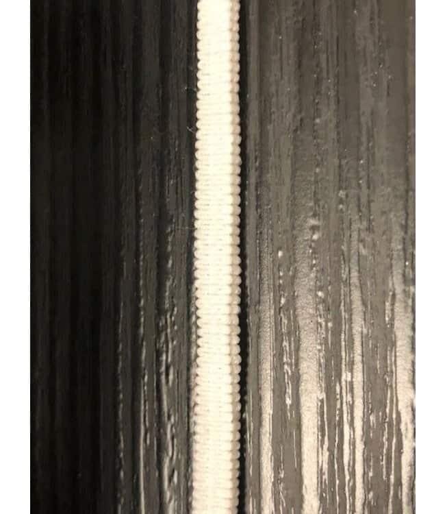 vendor-unknown Elastiek 5 mm wit geschikt voor mondkapjes