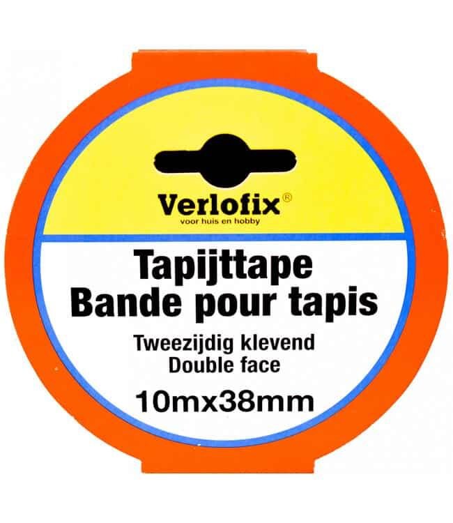Verlofix tapijttape dubbelzijdig PP 10m x 38mm