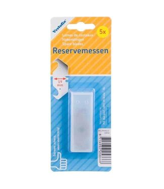 Verlofix uitschuifmes navulling haaks 19 mm