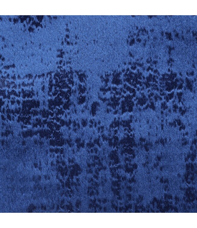 BLADI Glue marmer velvet - kobalt blauw