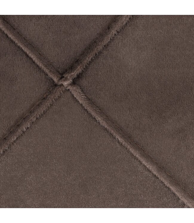 BLADI Fluweel / Velvet Sewing - donker bruin