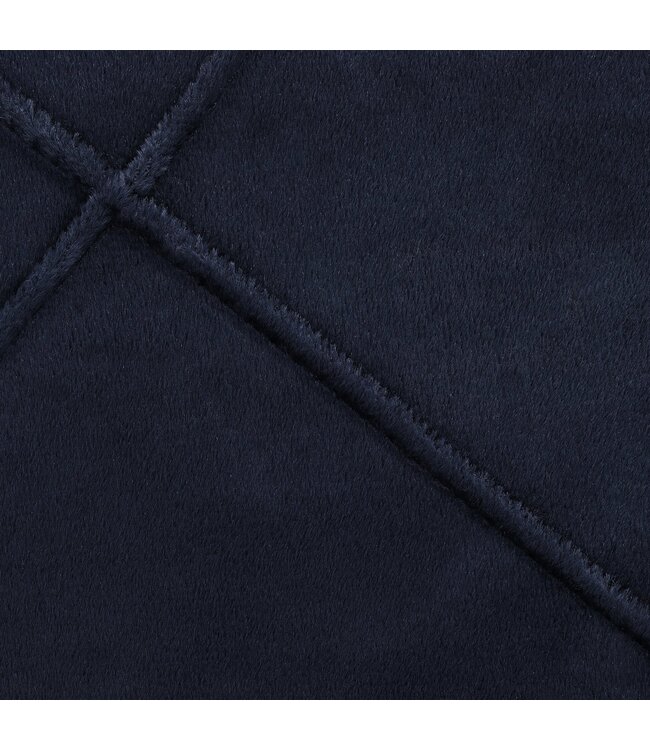BLADI Fluweel / Velvet Sewing - marine blauw