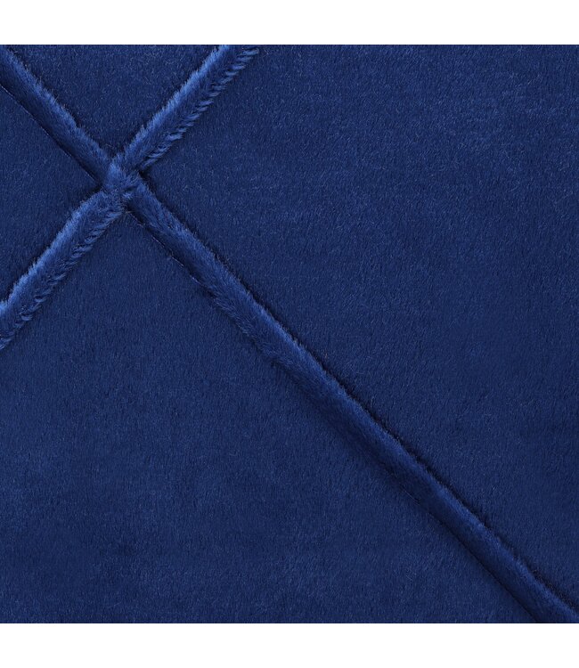 BLADI Fluweel / Velvet Sewing - kobalt blauw