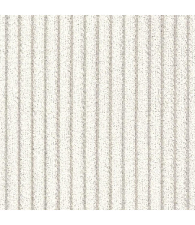 BLADI Ribfluweel - Corduroy Meubelstof – Zacht, Stijlvol en Veelzijdig - Wit