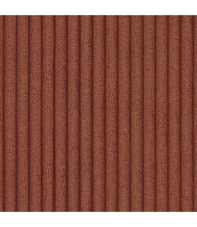 BLADI Ribfluweel - Corduroy Meubelstof – Zacht, Stijlvol en Veelzijdig - Cinnamon