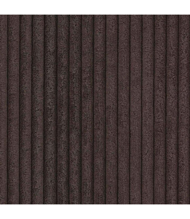 BLADI Ribfluweel - Corduroy Meubelstof – Zacht, Stijlvol en Veelzijdig - Espresso