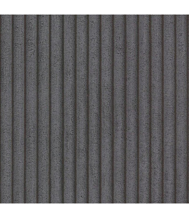BLADI Ribfluweel - Corduroy Meubelstof – Zacht, Stijlvol en Veelzijdig - Anthracite
