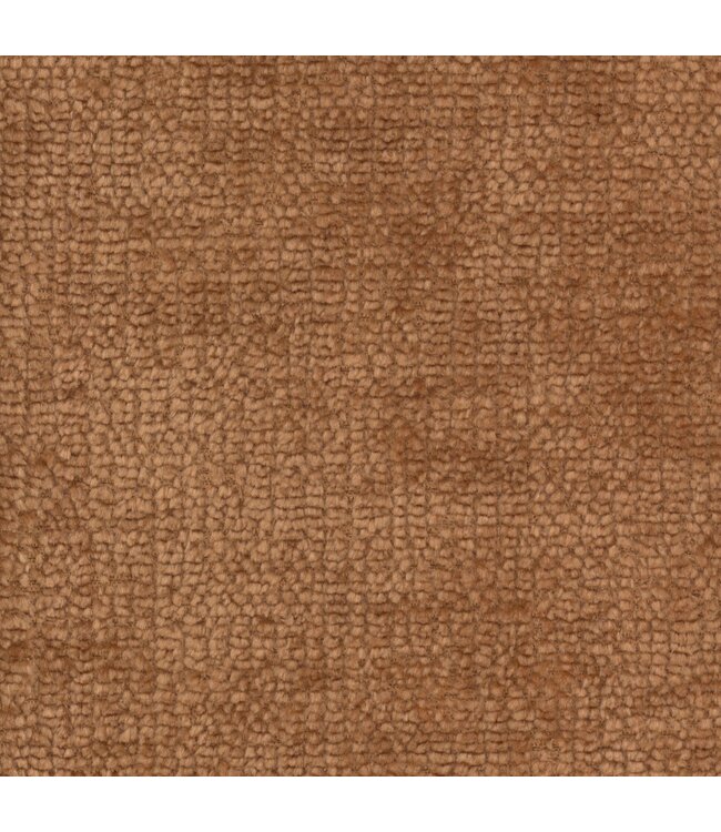 BLADI Chenille plain - okerbruin