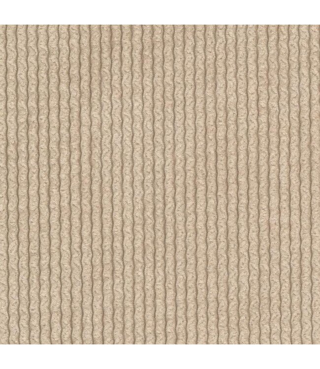 BLADI Geribbeld chenille - beige