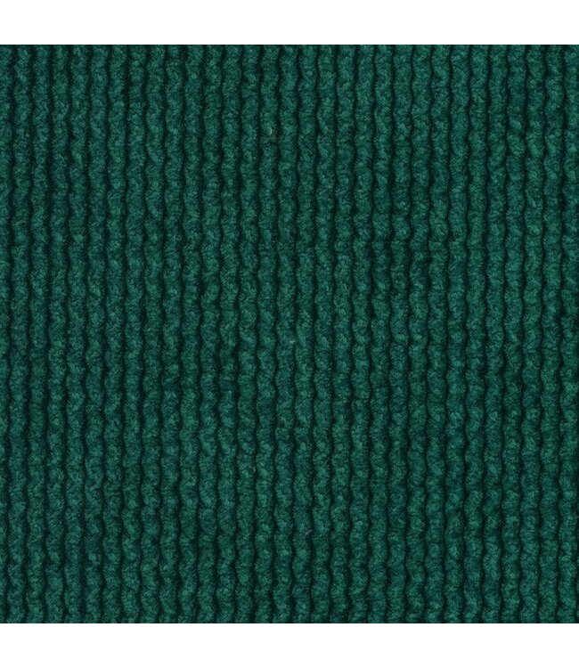 BLADI Geribbeld chenille - groen