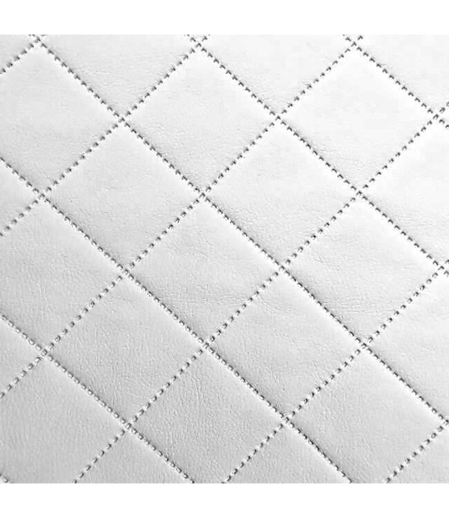 BLADI Bronco kunstleer geruit 5 x 5 cm