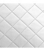 BLADI Bronco kunstleer geruit 5 x 5 cm