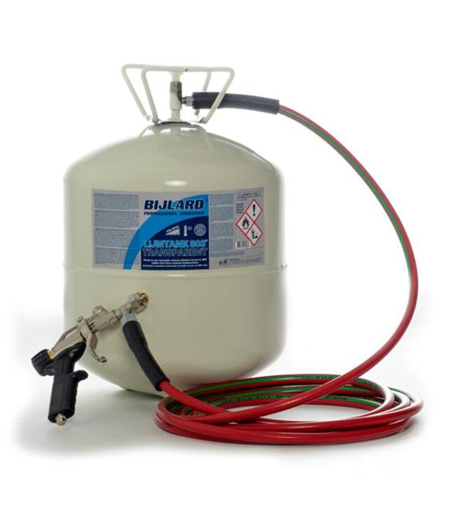 Bijlard Lijmtank / contactlijm drukvat  Transparant 19 ltr