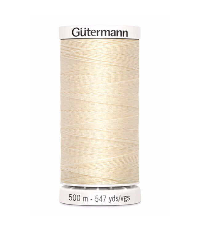 Gutermann Gütermann allesnaaigaren 500m - gebroken wit - 414