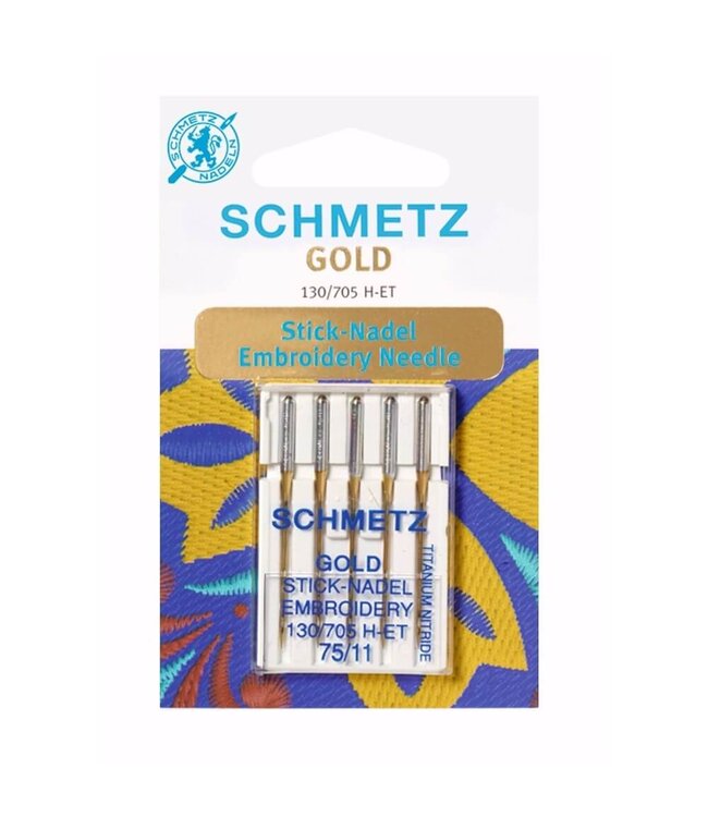 Schmetz Schmetz Gold borduren 5 naalden 75-11