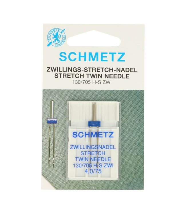 Schmetz Schmetz Stretch tweeling 1 naald 4.0-75