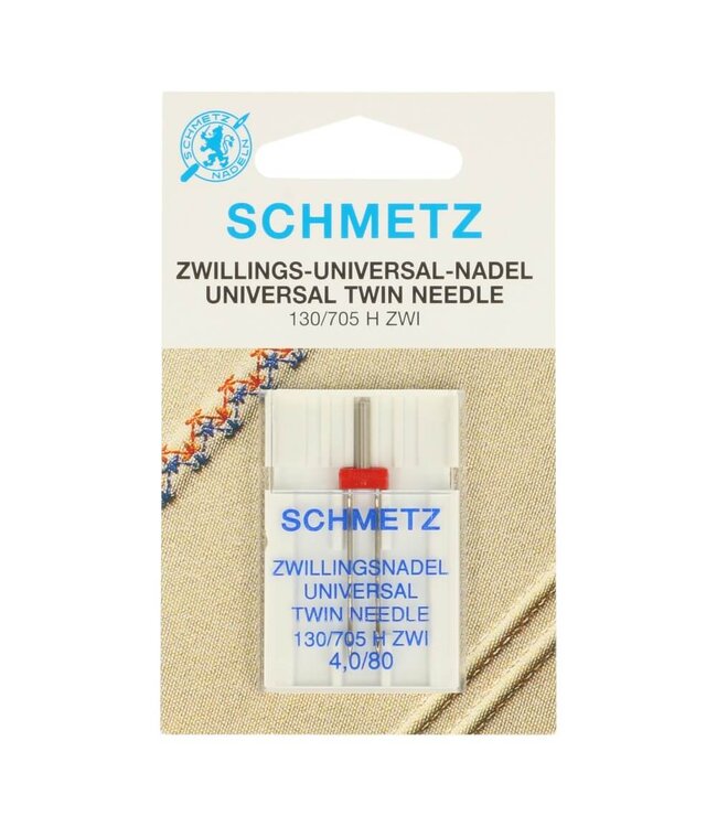 Schmetz Schmetz Tweeling 1 naald 4.0-80