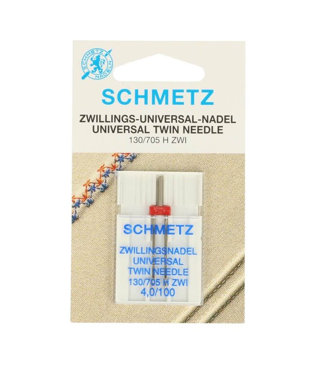 Schmetz Schmetz Tweeling 1 naald 4.0-100