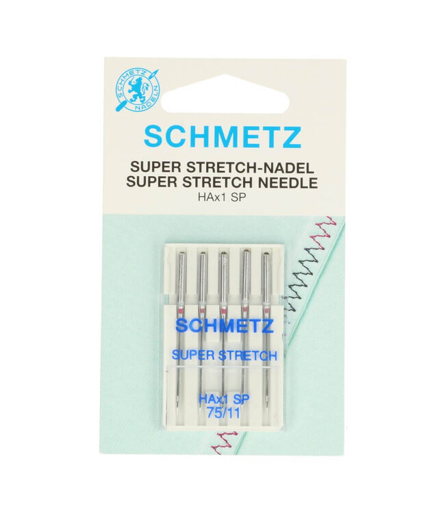 Schmetz Schmetz Super stretch 5 naalden 75-11