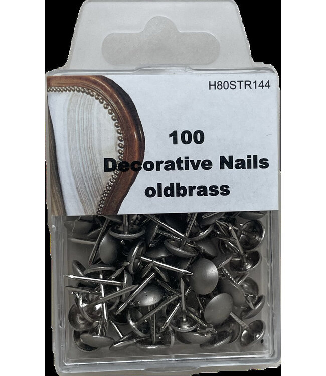 BLADI Siernagels 100 stuks - zilver matt