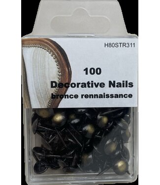 BLADI Siernagels 100 stuks - brons