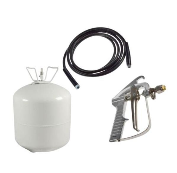 set lijmtank + slang + spuitpistool