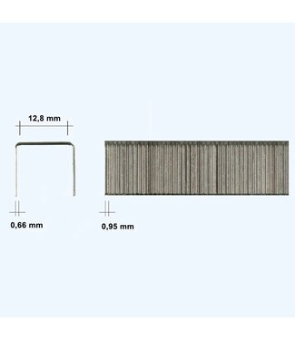 BLADI Nietjes type 80 diverse lengtes 10.000 stuks BULK