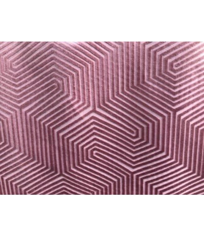 BLADI Velvet / fluweel Bijenkorf - roze